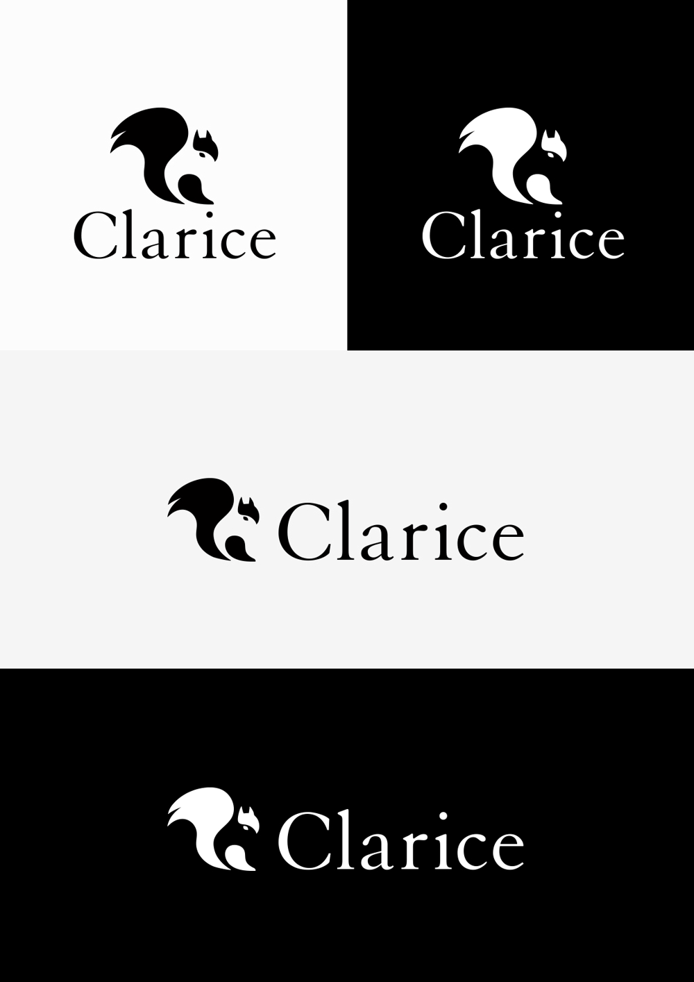 経営しているClub「Clarice」(クラリス)のロゴデザイン