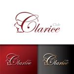 かねやま【design hack】 (d-hack_kaneyama)さんの経営しているClub「Clarice」(クラリス)のロゴデザインへの提案