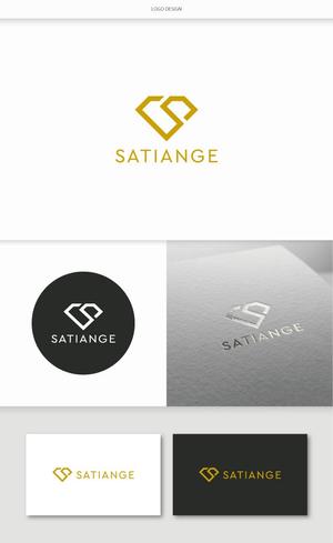 DeeDeeGraphics (DeeDeeGraphics)さんの婚約指輪のブランド「Satiange」のロゴを作ってください！への提案