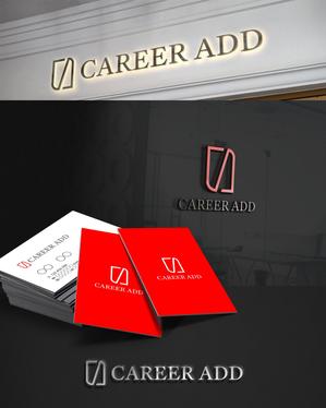 D.R DESIGN (Nakamura__)さんの人材育成コンサルティング会社の「CAREER ADD」のロゴへの提案