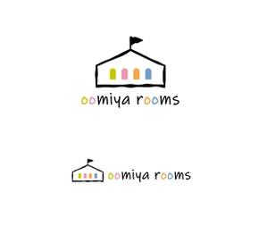 kikujiro (kiku211)さんの民泊施設「oomiya rooms」のロゴへの提案