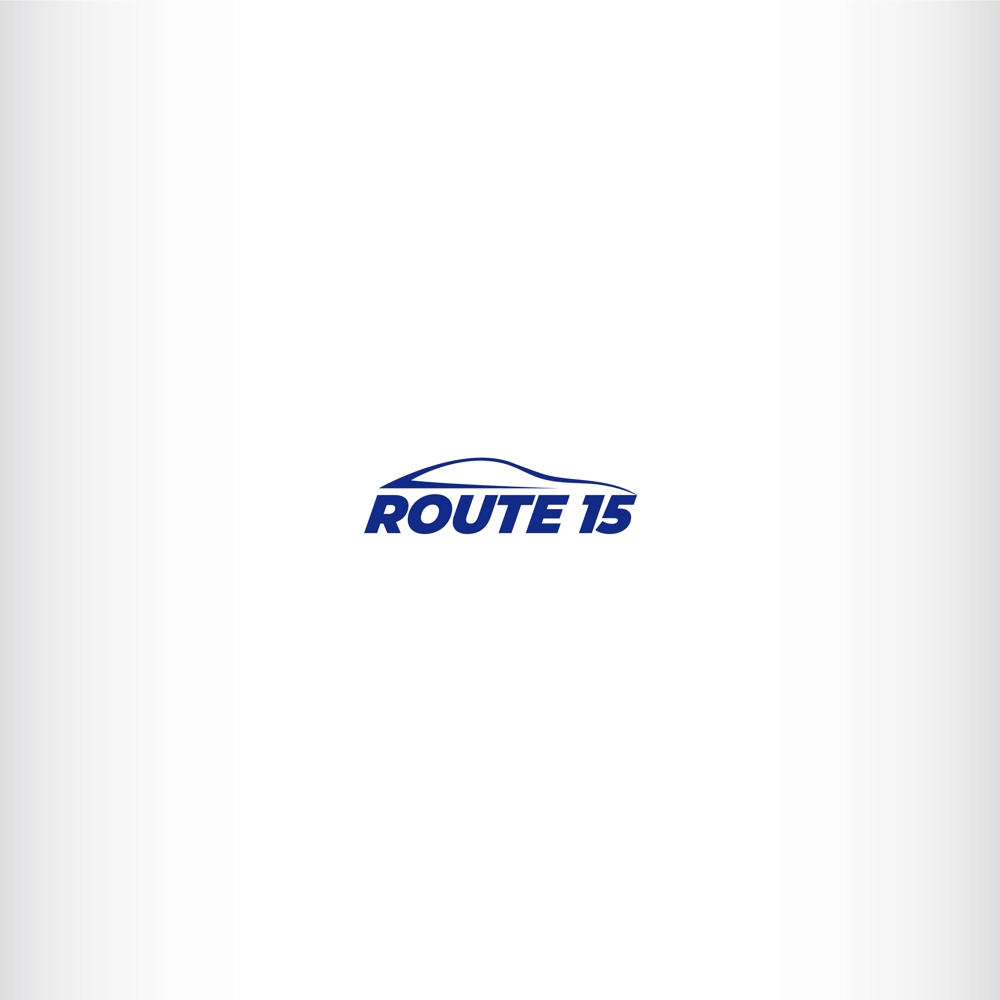 中古車輸出会社　ROUTE 15（ルート イチゴ）　ロゴ制作