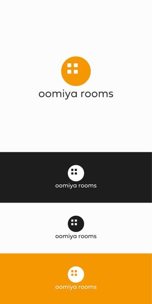 designdesign (designdesign)さんの民泊施設「oomiya rooms」のロゴへの提案