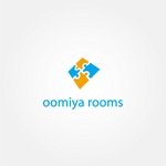 tanaka10 (tanaka10)さんの民泊施設「oomiya rooms」のロゴへの提案