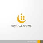 ＊ sa_akutsu ＊ (sa_akutsu)さんの民泊施設「oomiya rooms」のロゴへの提案