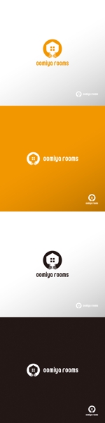 doremi (doremidesign)さんの民泊施設「oomiya rooms」のロゴへの提案