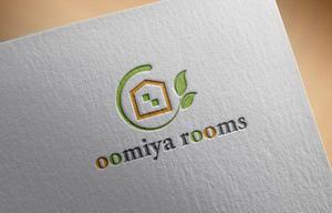 haruru (haruru2015)さんの民泊施設「oomiya rooms」のロゴへの提案