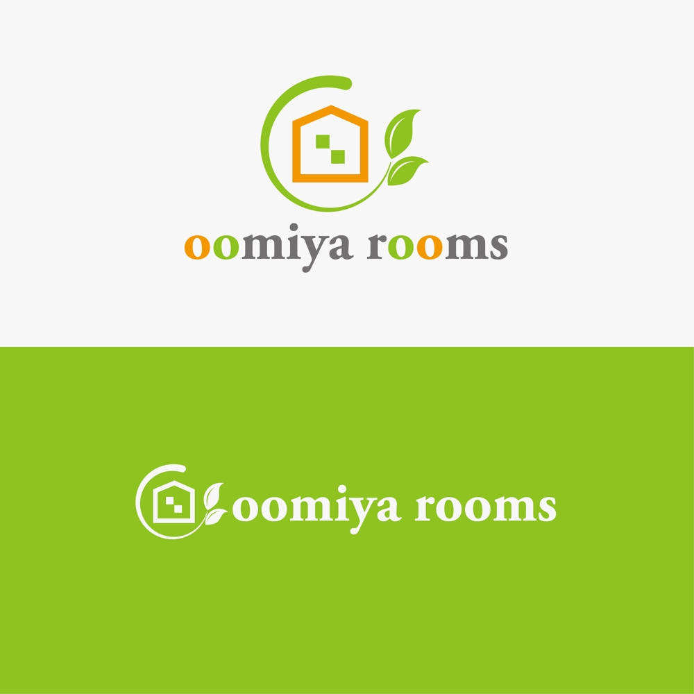 民泊施設「oomiya rooms」のロゴ