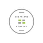WIZE DESIGN (asobigocoro_design)さんの民泊施設「oomiya rooms」のロゴへの提案
