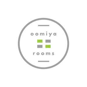 WIZE DESIGN (asobigocoro_design)さんの民泊施設「oomiya rooms」のロゴへの提案