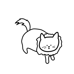 aoisakura (Aoi_sakura)さんの猫のイラスト５種類　キャラクターデザインへの提案