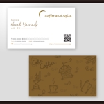 和田淳志 (Oka_Surfer)さんの女性コーヒーバリスタの名刺デザイン作成への提案