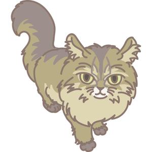 oko (okochan)さんの猫のイラスト５種類　キャラクターデザインへの提案