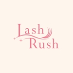 古谷浩 (hiro_f)さんのまつげエクステの店舗のロゴ「Lash Rush」への提案