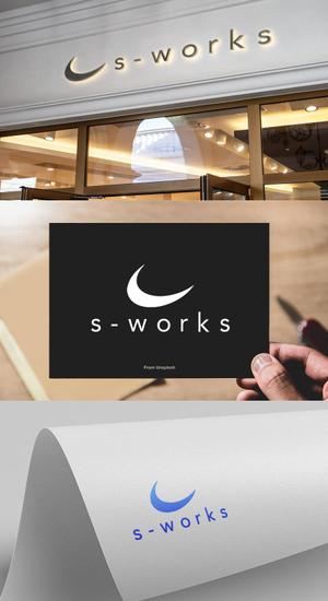 musaabez ()さんの物流業務システム「s-works」システムのロゴへの提案