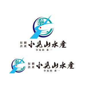ELDORADO ()さんの会社のロゴを作って欲しい。会社名  (有)小見山水産 小見山泰一 を入れて欲しいへの提案