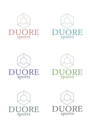 mizussie (mizussie)さんのフィットネスクラブ「DUORE sports」のロゴ、フォントデザイン募集！への提案