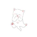 川口あゆみ (ayumik369)さんの脱力系、癒し系のゆるくてかわいい猫のイラストを描いてほしいへの提案