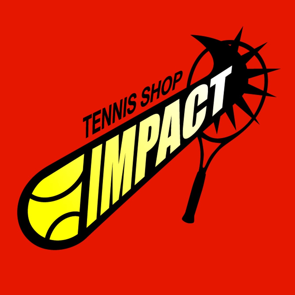テニスショップの看板ロゴ制作