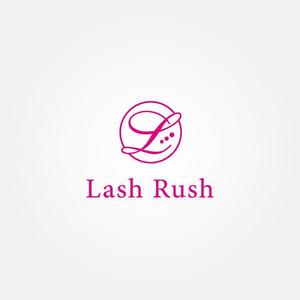 tanaka10 (tanaka10)さんのまつげエクステの店舗のロゴ「Lash Rush」への提案