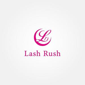 tanaka10 (tanaka10)さんのまつげエクステの店舗のロゴ「Lash Rush」への提案