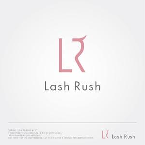 sklibero (sklibero)さんのまつげエクステの店舗のロゴ「Lash Rush」への提案