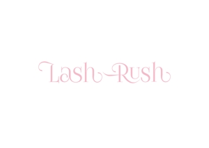 tora (tora_09)さんのまつげエクステの店舗のロゴ「Lash Rush」への提案