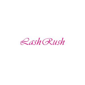 atomgra (atomgra)さんのまつげエクステの店舗のロゴ「Lash Rush」への提案