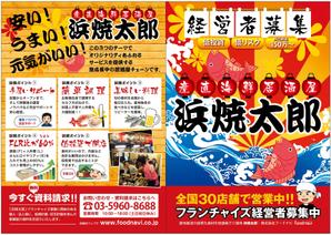 Kenji_S (Kenji_S)さんの海鮮居酒屋ＦＣ加盟店募集チラシへの提案