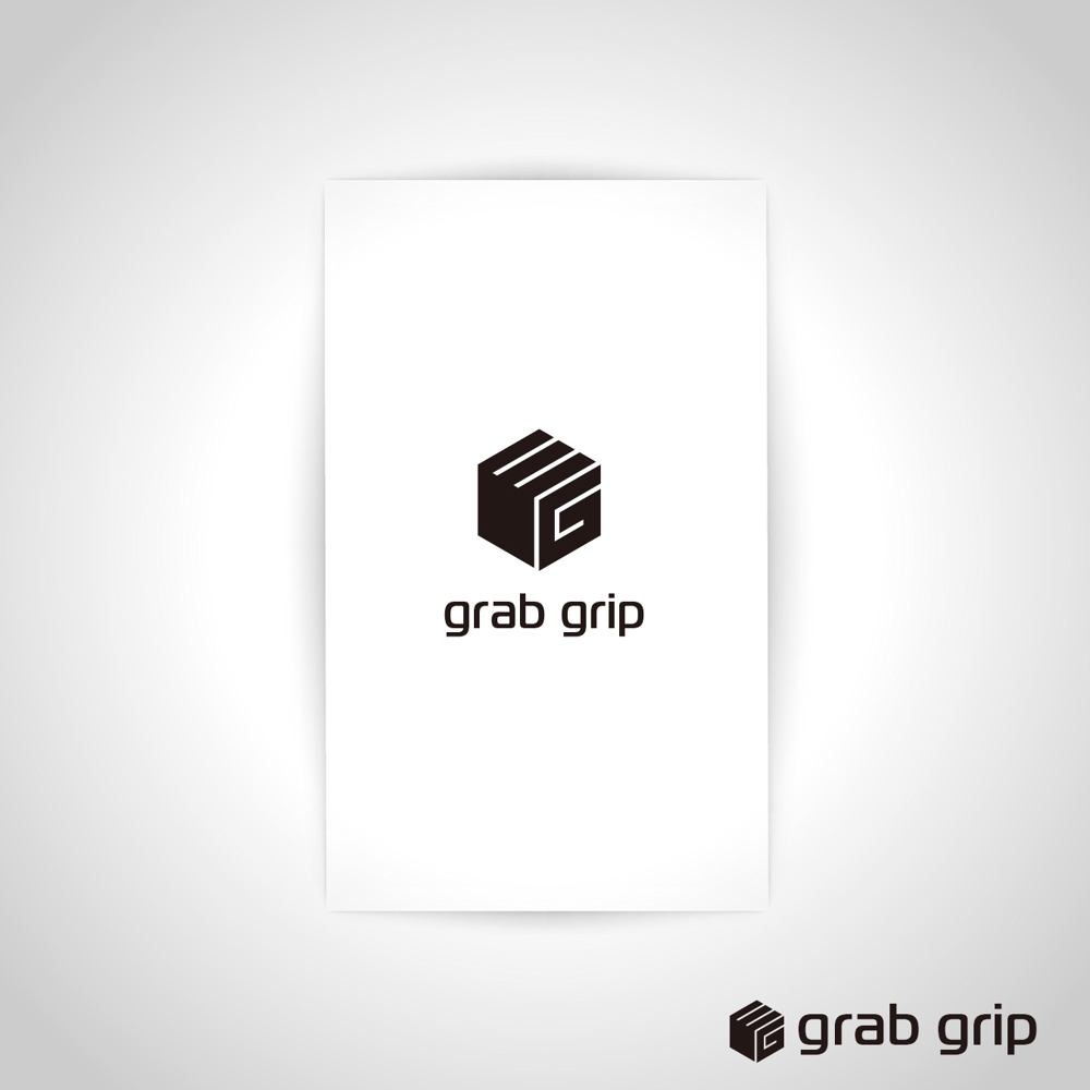 フィッシングブランド　「grab grip」のロゴ