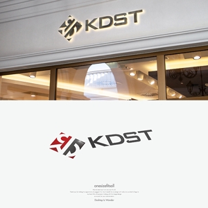 onesize fit’s all (onesizefitsall)さんのスポーツ用品ブランド「KDST」のロゴ制作への提案
