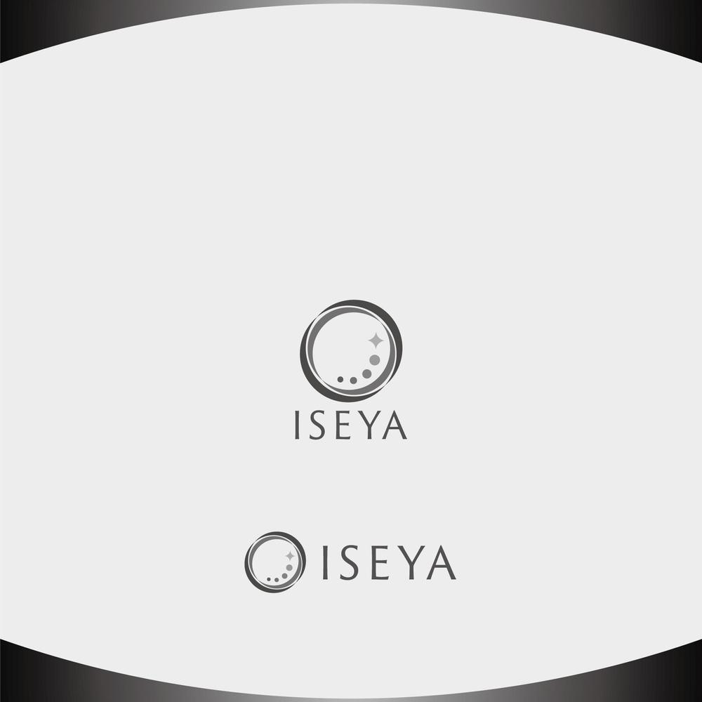 クリーニング店舗【ISEYA】のロゴ