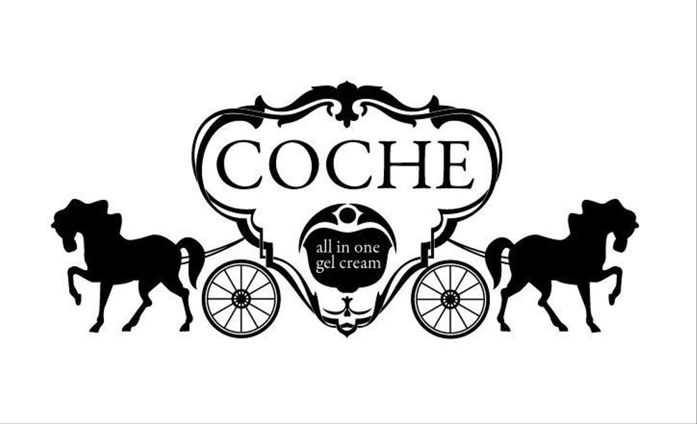 化粧品オールインワンジェルクリーム「COCHE(コーチェ）」のロゴ作成