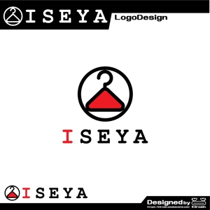 きいろしん (kiirosin)さんのクリーニング店舗【ISEYA】のロゴへの提案