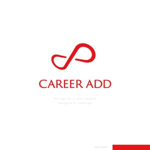 Ü design (ue_taro)さんの人材育成コンサルティング会社の「CAREER ADD」のロゴへの提案