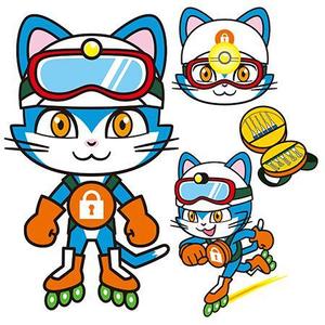 宮崎淳一 (J-MIYAZAKI)さんの鍵屋の公式キャラクターデザイン制作(ネコ×救急隊員×鍵)への提案