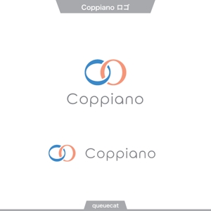 queuecat (queuecat)さんの結婚指輪のブランド「Coppiano」のロゴを作ってください！への提案
