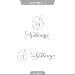 queuecat (queuecat)さんの婚約指輪のブランド「Satiange」のロゴを作ってください！への提案
