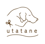 kaikonomayu (kaikonomayu)さんのドッグトリミングサロン「utatane」のロゴデザインへの提案