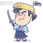 28KEY / ツバキ (28key0)さんの侍のキャラクターデザインへの提案