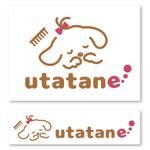Sdesign (Sdesign)さんのドッグトリミングサロン「utatane」のロゴデザインへの提案