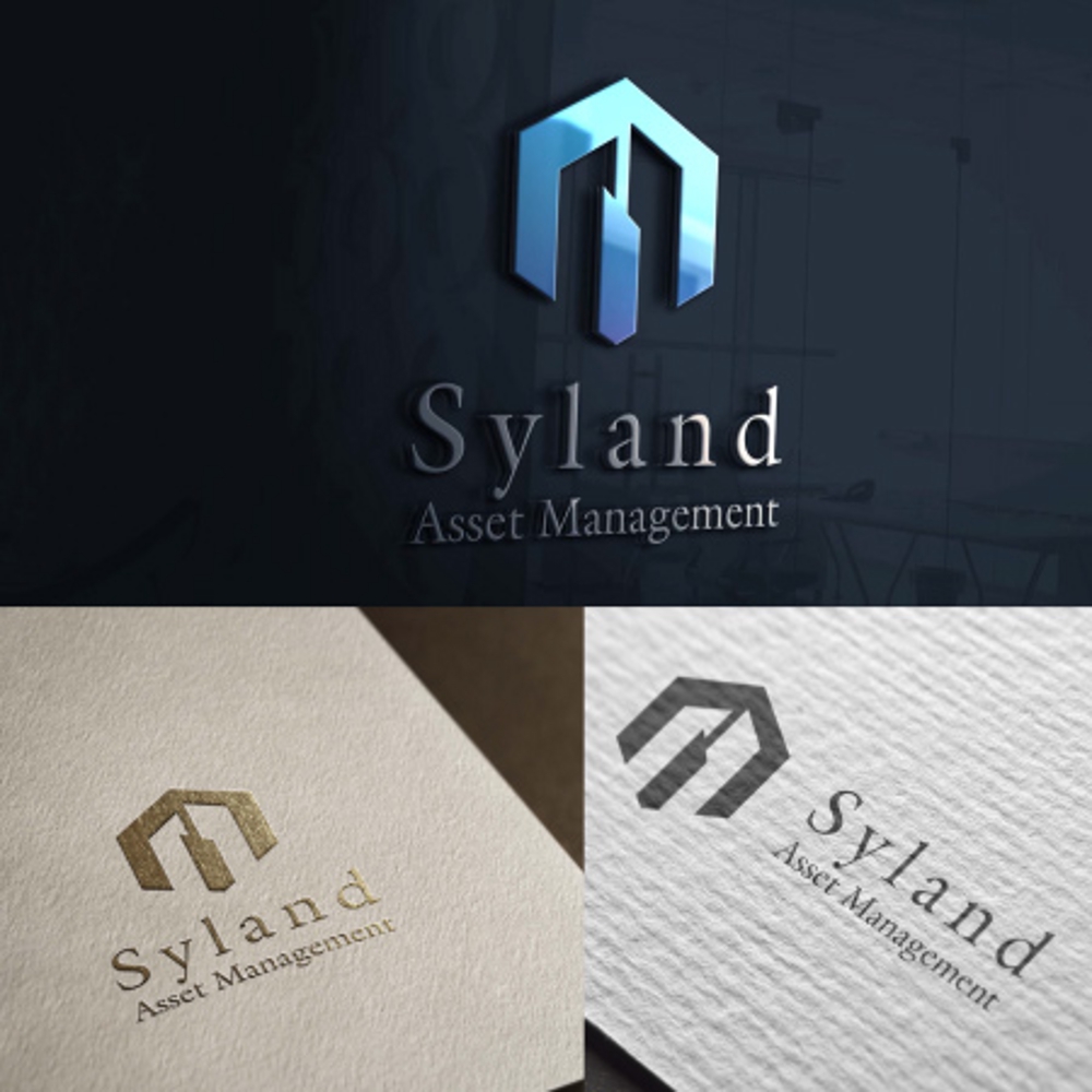 新設不動産会社のロゴマーク制作依頼です  株式会社SYLAND ASSET MANAGEMENT 