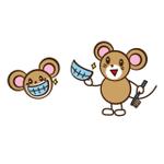 com-225 (com-225)さんの歯科医院のネズミのキャラクターデザインへの提案