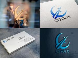 Kaito Design (kaito0802)さんの新規 ITサービス コンサル EXPOLIS ロゴへの提案