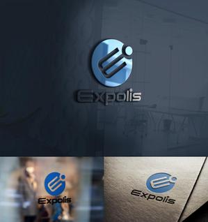 中津留　正倫 (cpo_mn)さんの新規 ITサービス コンサル EXPOLIS ロゴへの提案