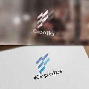 VNFdesign (late_design)さんの新規 ITサービス コンサル EXPOLIS ロゴへの提案