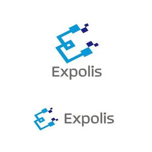 otanda (otanda)さんの新規 ITサービス コンサル EXPOLIS ロゴへの提案