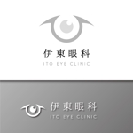 かねやま【design hack】 (d-hack_kaneyama)さんの新規眼科開業『伊東眼科』のロゴ制作への提案