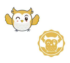 ぽんぽん (haruka0115322)さんの福祉系サービスのふくろうのキャラクターデザインへの提案