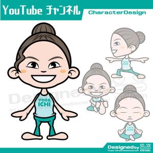 きいろしん (kiirosin)さんのYouTubeチャンネルのヨガキャラクターデザインへの提案